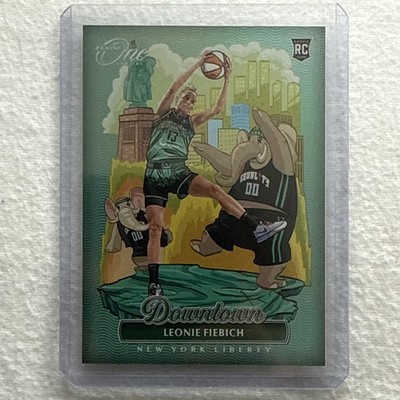 LEONIE FIEBICH 2024 PANINI WNBA ROOKIE ROYALTY #9 ROOKIE DOWNTOWN RC SP LIBERTY