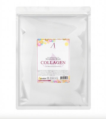Anskin Collagen Modeling Mask Pack 1kg Hanami Collagen Ampoule K-Beauty Tracking
