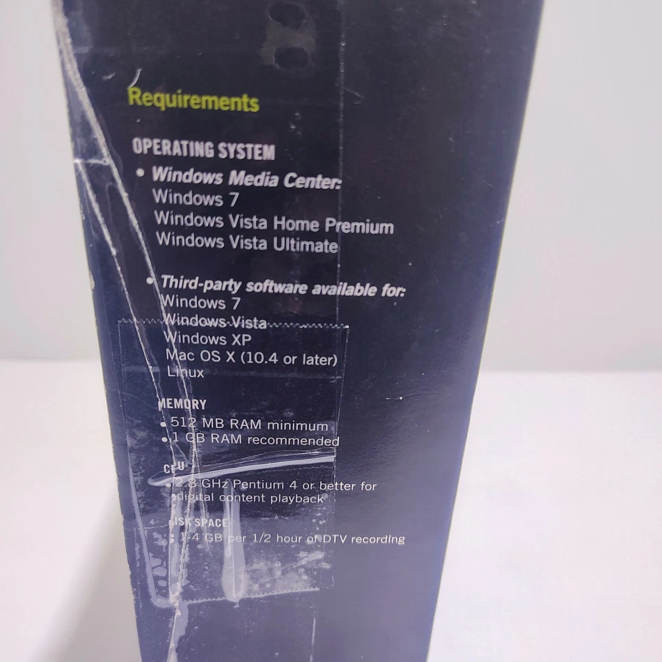 SiliconDust HDHomeRun OTA HDTV Network Tuner Dual ATSC NEW OPEN BOX - Image 4 of 4