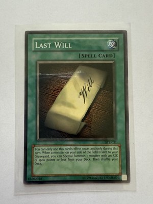 Yu-Gi-Oh Last Will SYE-031