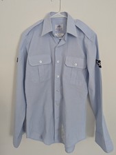 USAF Men s Long Sleeve Uniform Shirt Light Blue Size 15/35