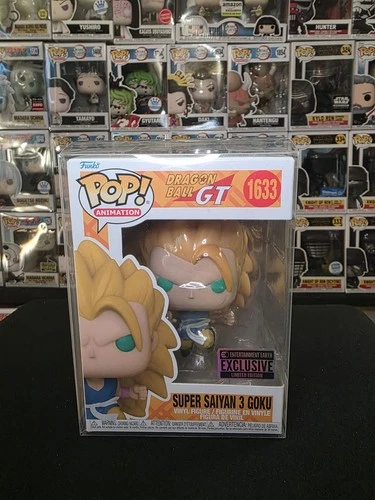 Funko Pop! Super Saiyan 3 Goku #1633 W/Protector