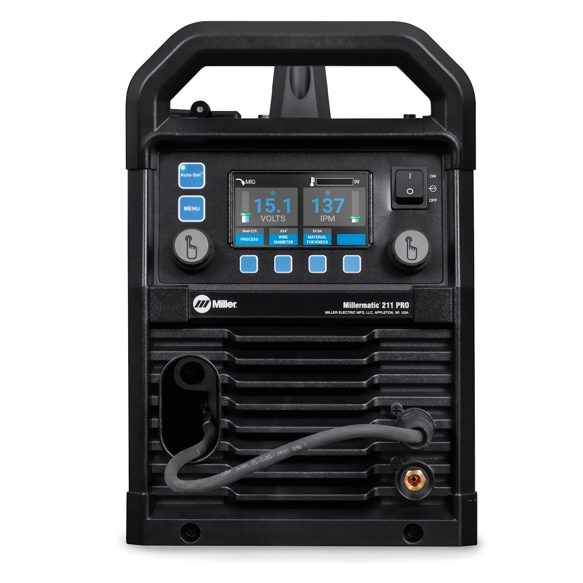 Miller Millermatic 211 PRO MIG Welder, Spoolmate 150 & Accessories