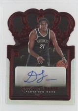 2021-22 Panini Crown Royale Rookie Red 28/49 Day'Ron Sharpe #RC-DSH Auto 11qd