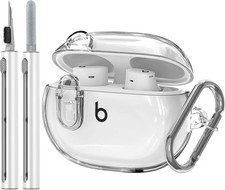 Compatible with Beats Studio Buds/Studio Buds Plus Case Cover Clear Clear P