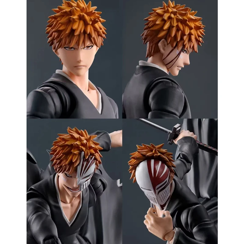 SHF Bleach Ichigo Kurosaki Getsuga Tensho Action Figure Bandai