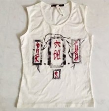 Trend! MOHRVE /Italien, Designer-Marken-TOP mit Kanji-Muster, Gr.S, NEU!