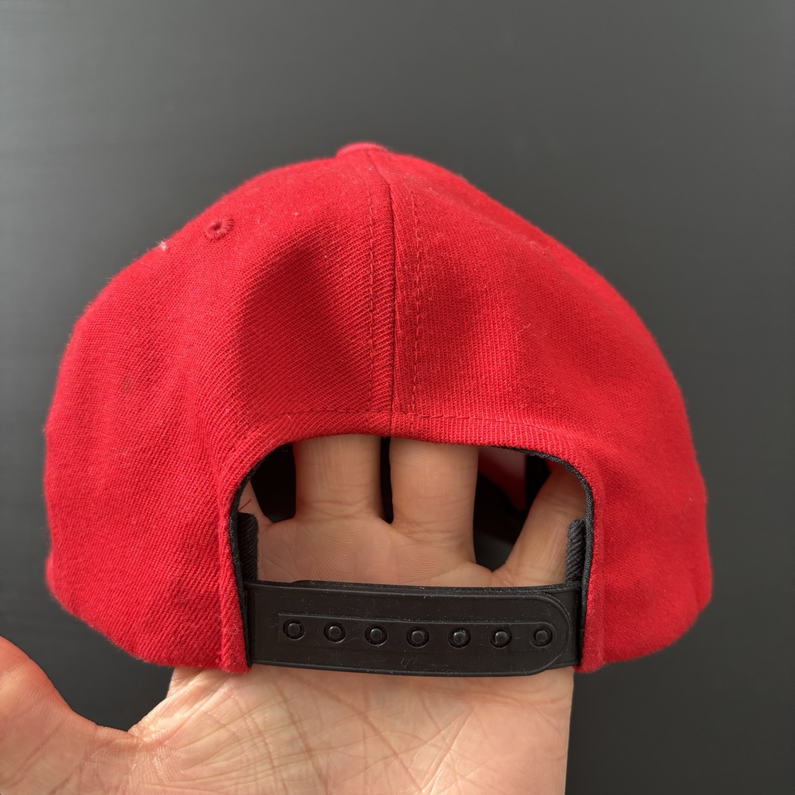 Fox Racing FOX Script Logo SnapBack Hat Red OSFM - image 5