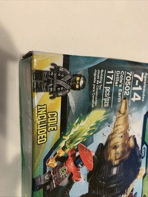 Sealed LEGO NINJAGO: Cole's Earth Driller (70502) Shelf Wear Eq6