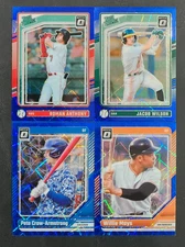 2024 Donruss Optic Baseball BLUE VELOCITY PRIZMS You Pick the Card - READ