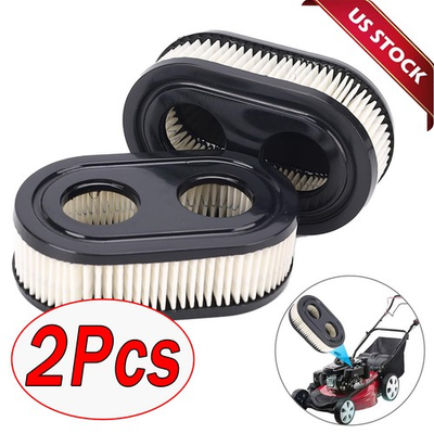 #ad 2PCS Air Filter Kits for Briggs And Stratton 798452 593260 5432 5432K Lawn Mower $6.79