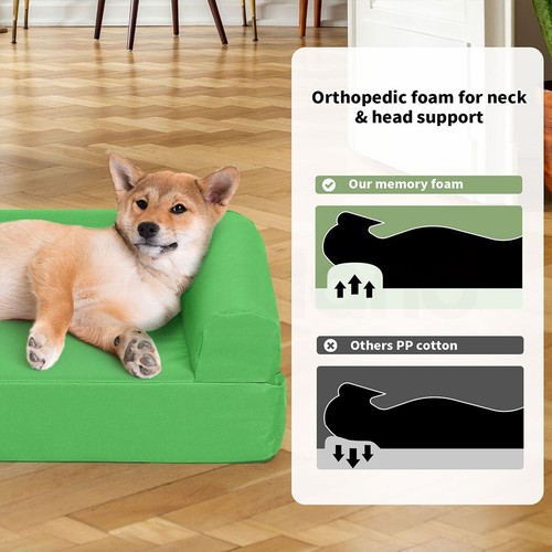 Pet Dog Calming Bed Cat Sofa Beds Removable Washable Mat Waterproof Linner Warm - Picture 82 of 462