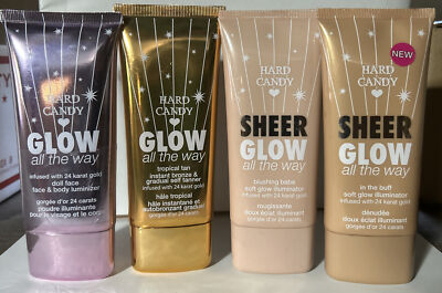 Lot of 2 Hard Candy Glow All The Way 2.7 oz.  (CHOOSE SHADE) **Factory Sealed**