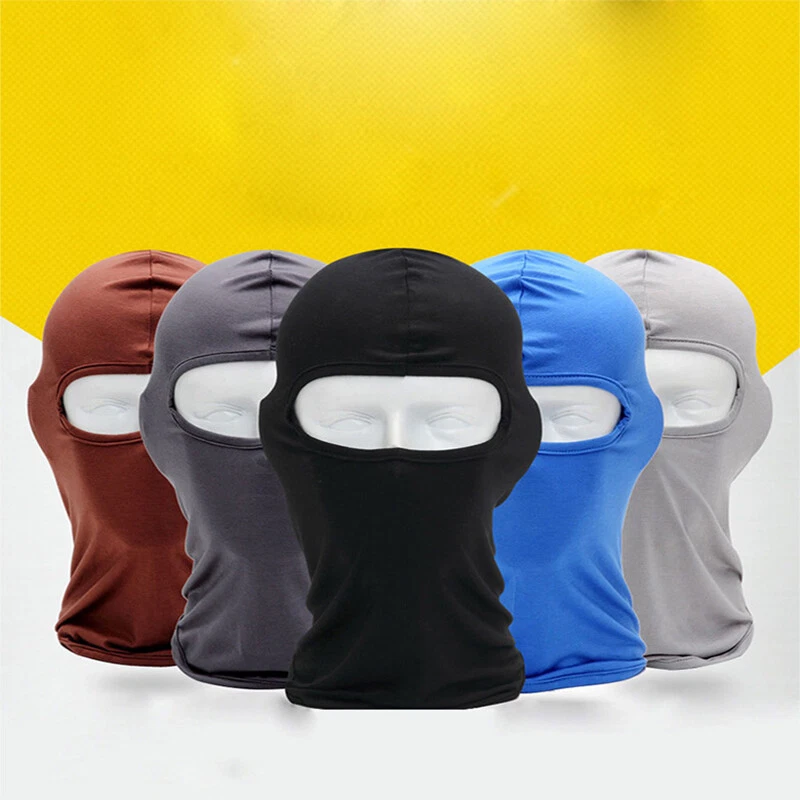 Lycra Hunting Balaclava Full Face Cover Shield Neck Tube Scarves Headwear Hats - Image 2 of 4