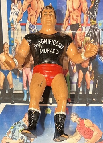 Vintage 1986 WWF WWE LJN Magnificent Don Muraco Ti...