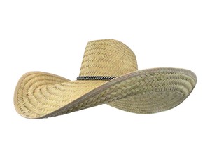 giant straw cowboy hat