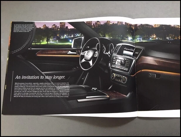 2014 Mercedes Benz M-Class ML350 ML550 28-page Sales Brochure Catalog - ML63 AMG - Image 4 of 4
