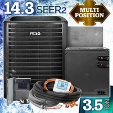 3.5 Ton AC Unit, R32 Central Air Conditioning Condenser & Evaporator Coil System