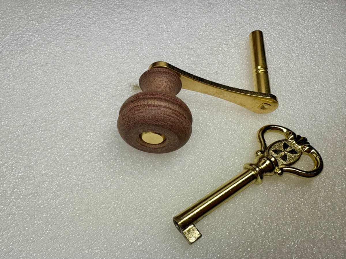 Howard Miller Grandfather Clock Door Key and Crank | eBay