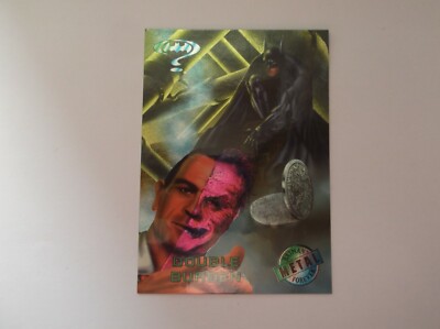 Fleer / DC - Batman Forever Metal ''DOUBLE LOAD'' #47 Trading Card