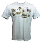 Men's T-shirt "Island Shores" Living Island Style Palm trees  Vacation NWT
