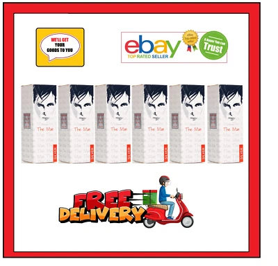 6 x 50ml EDT Milton-Lloyd The Man Silver - Fragrance for Men