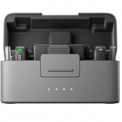 DJI Mic Mini, 400m Wireless Lavalier Microphone System 2