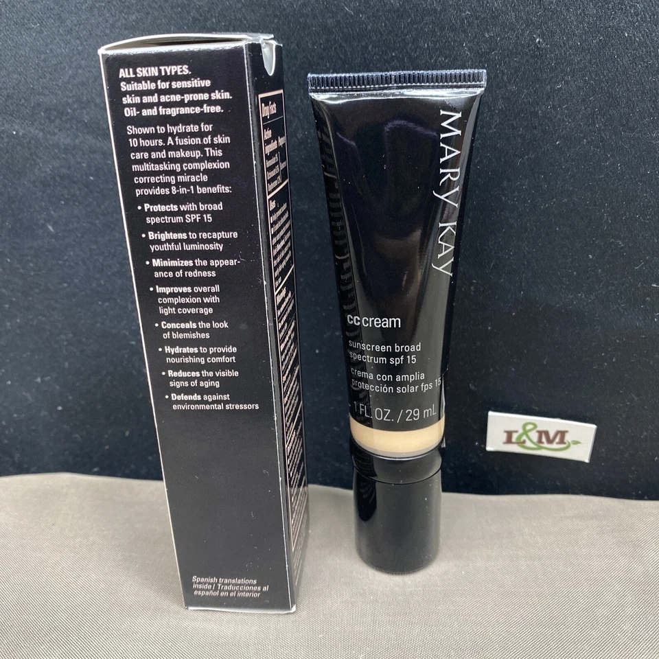 Mary Kay CC Cream Sunscreen SPF 15-Medium To Deep-New In Box - Image 4 of 4