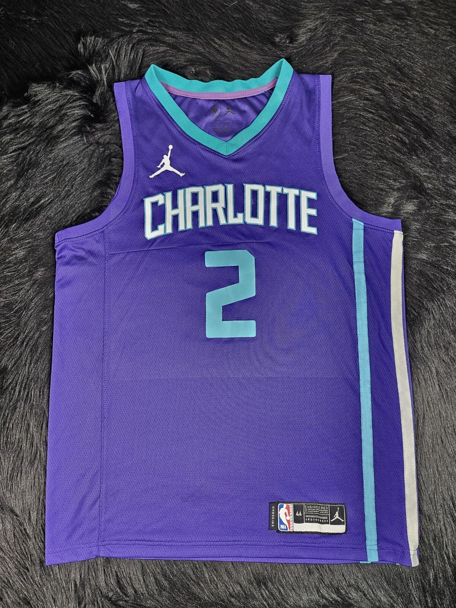Nike Jordan Charlotte Hornets Lamelo Ball #2 Swingman Jersey