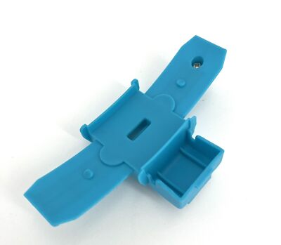 Hot Wheels Track Builder Multi Loop Teal Connector Replacement Part Piece