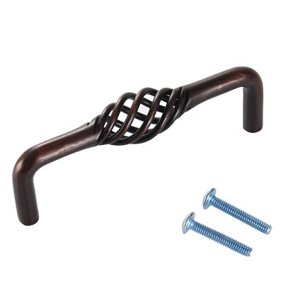 25 PCS Bird Cage Birdcage Kitchen Cabinet Pull ORB Bronze 96MM  3 3/4'' 897ORB