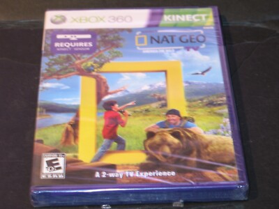 Kinect Nat Geo TV: America the Wild (Microsoft Xbox 360, 2012) Brand New