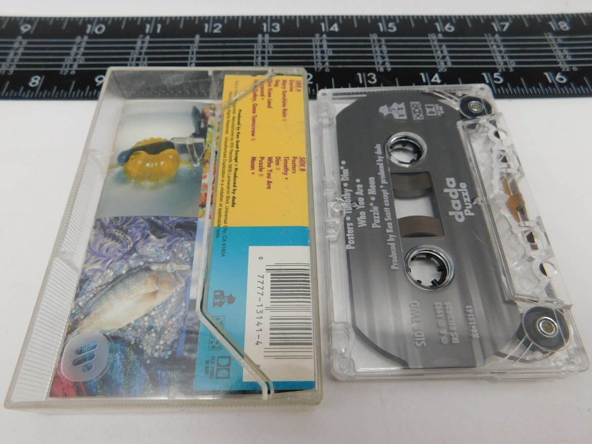 Puzzle by Dada (Cassette, Sep-1992, I.R.S. Records (U.S.