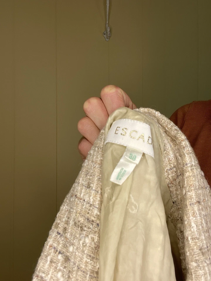 ESCADA流苏粗花呢西装夹克 — 第 4/4 张图片