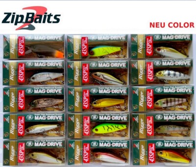ZipBaits Rigge 43SP-SR Japan Wobbler,Köder,Angeln,Raubfisch, Forelle, Kunstköder