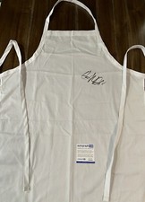 Ebon Moss- Bachrach ‘The Bear’ Signed Autograph White Apron ‘Richie’ ACOA Ebon Moss- Bachrach ‘The Bear’ Signed Autograph White Apron ‘Richie’ ACOA