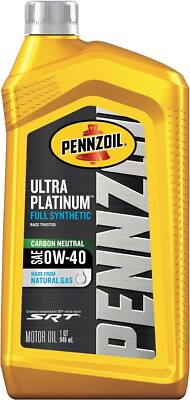 6.622L Pennzoil Ultra Platinum SRT 0w-40 + M1-210A FOR SRT OIL