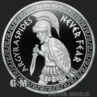 2021 Silver Shield NEVER FEAR - 1oz Silver Proof - #40 in "Conscientia" Series