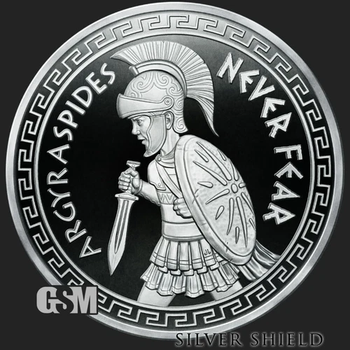 2021 Silver Shield NEVER FEAR - 1oz Silver Proof - #40 in "Conscientia" Series