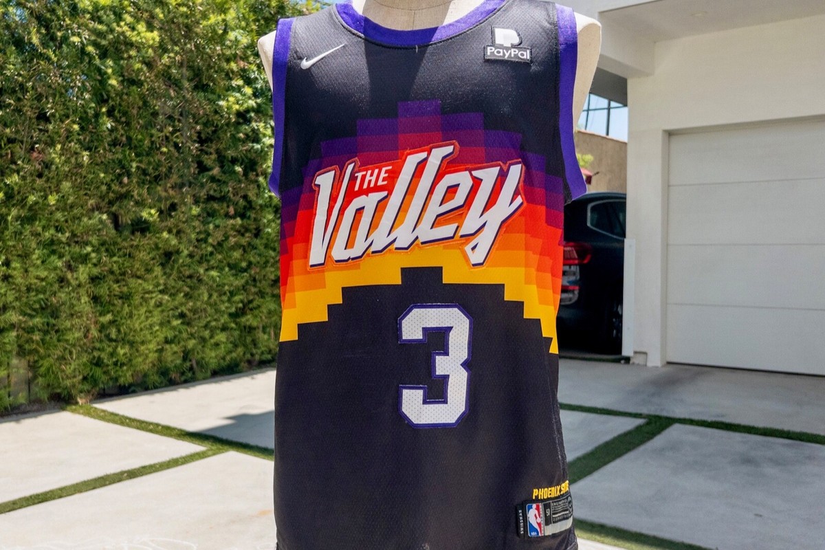 The Valley Suns Jersey Template CHRIS PAUL #3 Phoenix Suns Nba