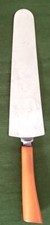 Vintage10" Pie Cake Server Knife Kitchen Utensil 6" Stainless Blade