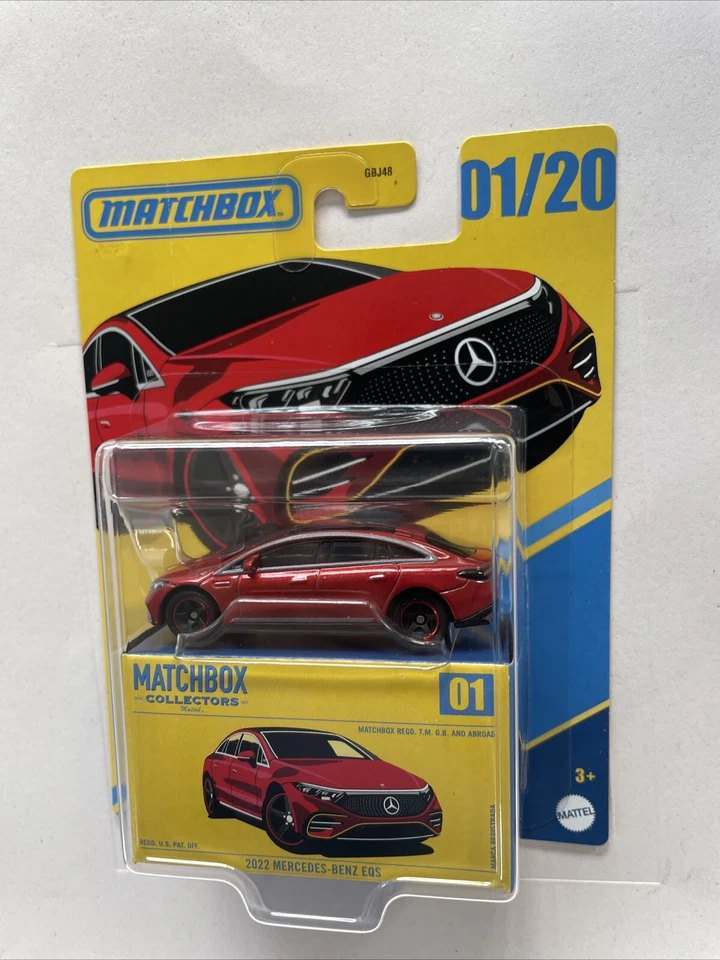 Matchbox Collectors 2025 #01 2022 Mercedes Benz EQS - Image 3 of 4