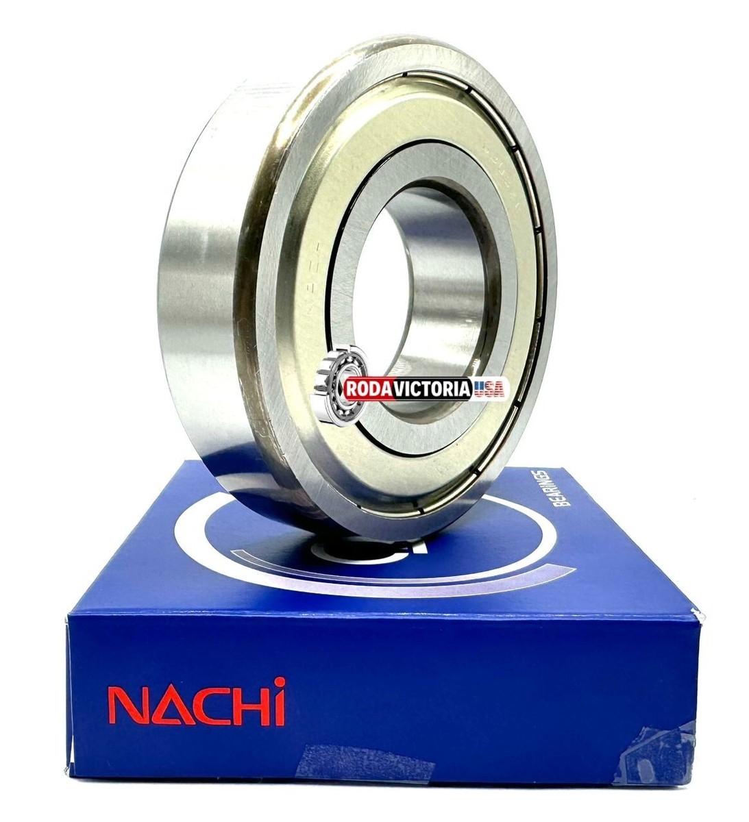 NACHI JAPAN 6308 ZZ E CM DEEP GROOVE BALL BEARING, METAL SHIELDED