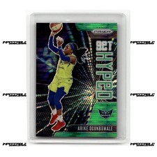 2021 Panini Prizm WNBA - Get Hyped Green Pulsar #2 Arike Ogunbowale /25