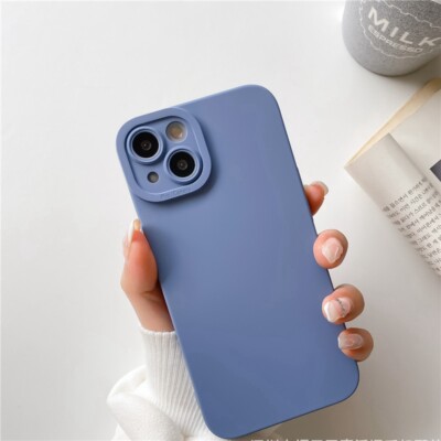 Shockproof For iPhone 13 12 11 Cover Colours 14 Pro Max XS 8 7 SE Silicone Case