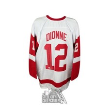 Marcel Dionne Inscriptions Autographed Custom Hockey Jersey - JSA COA