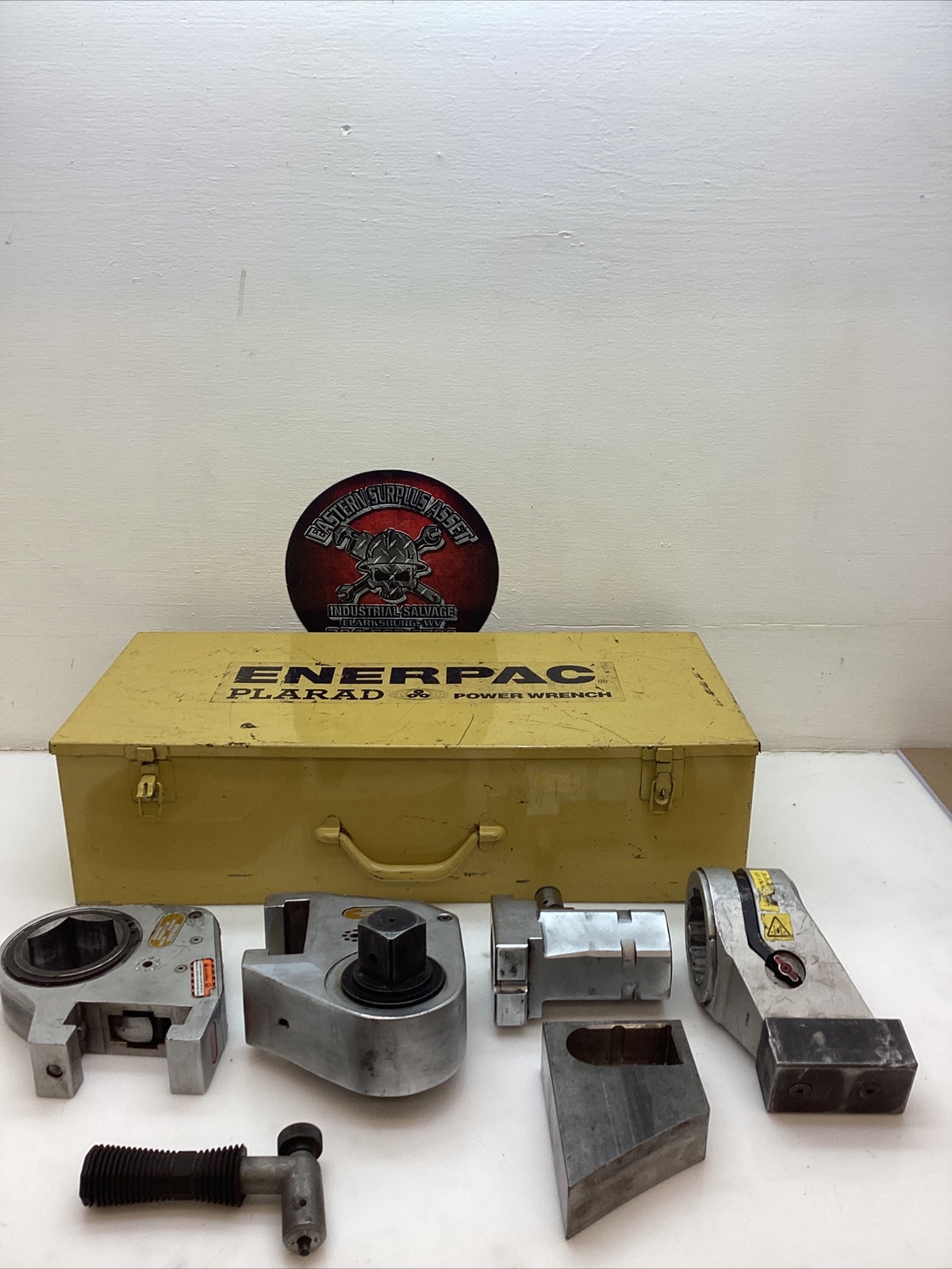 ENERPAC PLARAD 11/2” HYDRAULIC TORQUE WRENCH 6 PIECE SET WITH CASE eBay