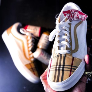 burberry custom vans
