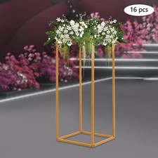 Gold Metal Flower Stand for Wedding Table Centerpieces Decor Gold Flower Stand