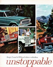 1965 Jeep Universal Wagoneer Gladiator Panel Delivery Mark Iv Sales Brochure 1965 Jeep Universal Wagoneer Gladiator Panel Delivery Mark Iv Sales Brochure